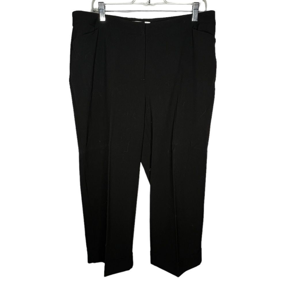 Chico's Cuffed Black Dress‎ Pants